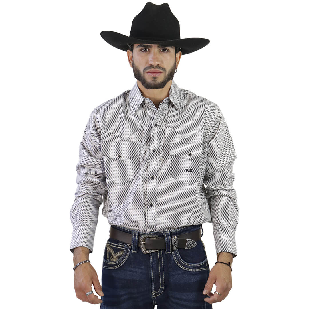 Camisa Estampada Para Caballero WL102