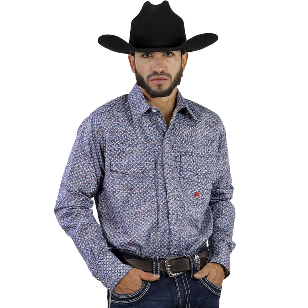 Camisa Estampada Para Caballero WL120