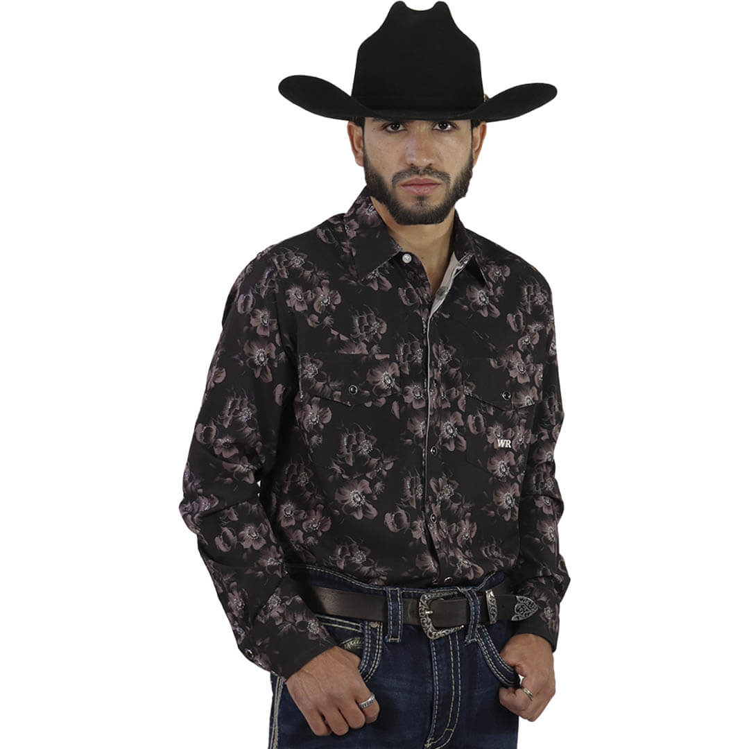 Camisa Estampada Para Caballero WL129