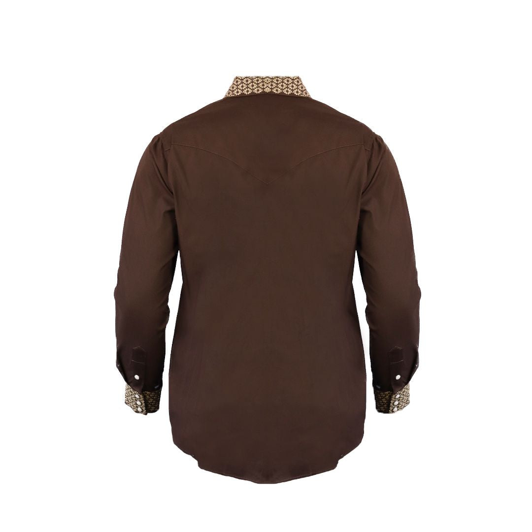 Camisa bordada para caballero WR801