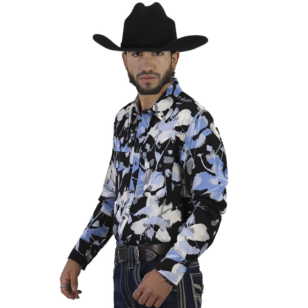 Camisa Estampada Para Caballero WL127