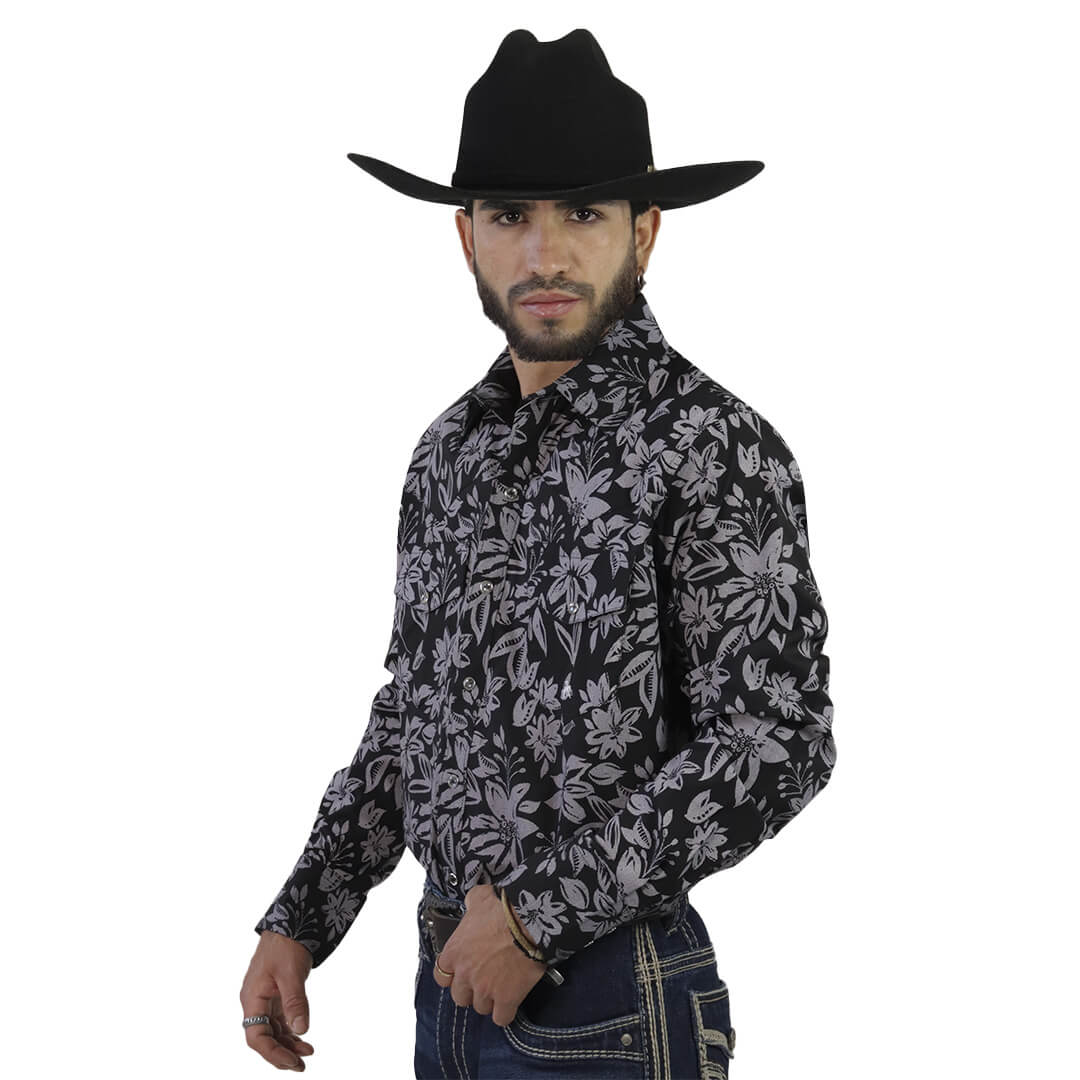 Camisa Estampada Para Caballero WL111
