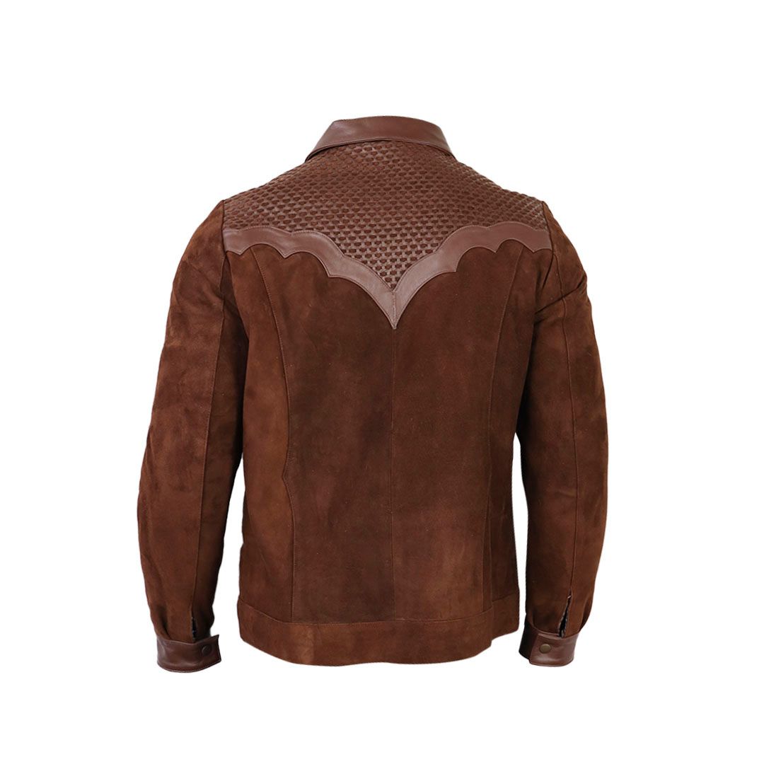 Chamarra de piel para caballero WR501