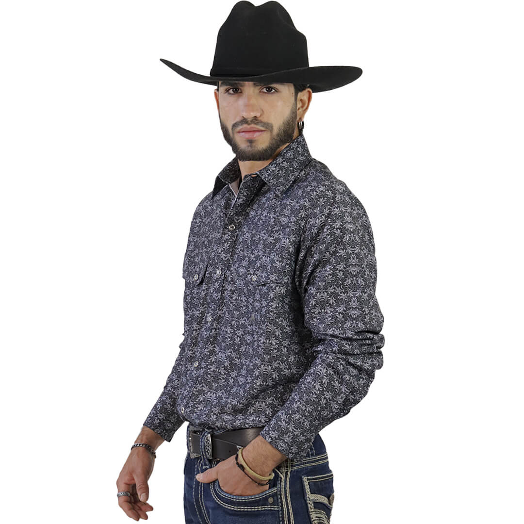 Camisa Estampada Para Caballero WL101