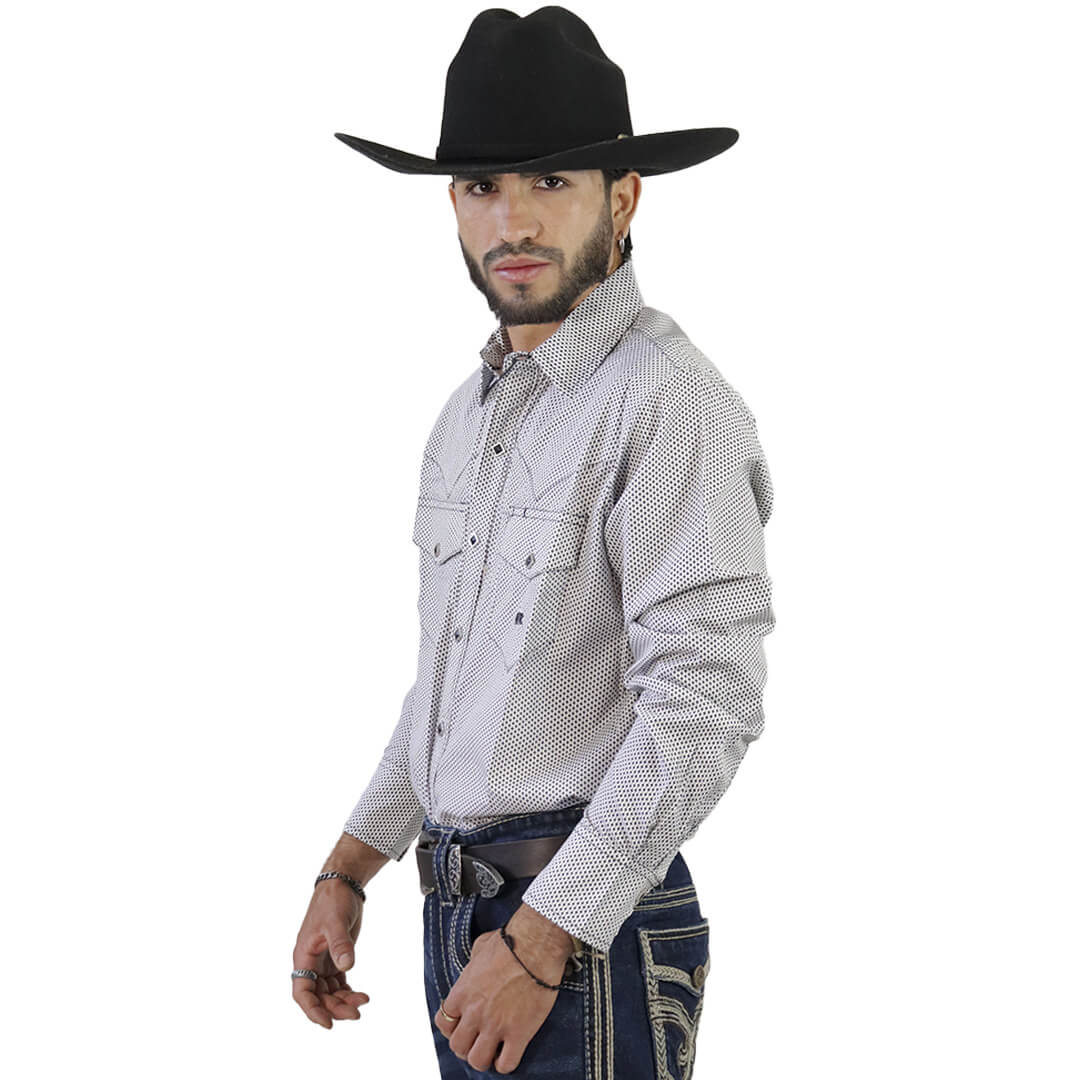 Camisa Estampada Para Caballero WL102