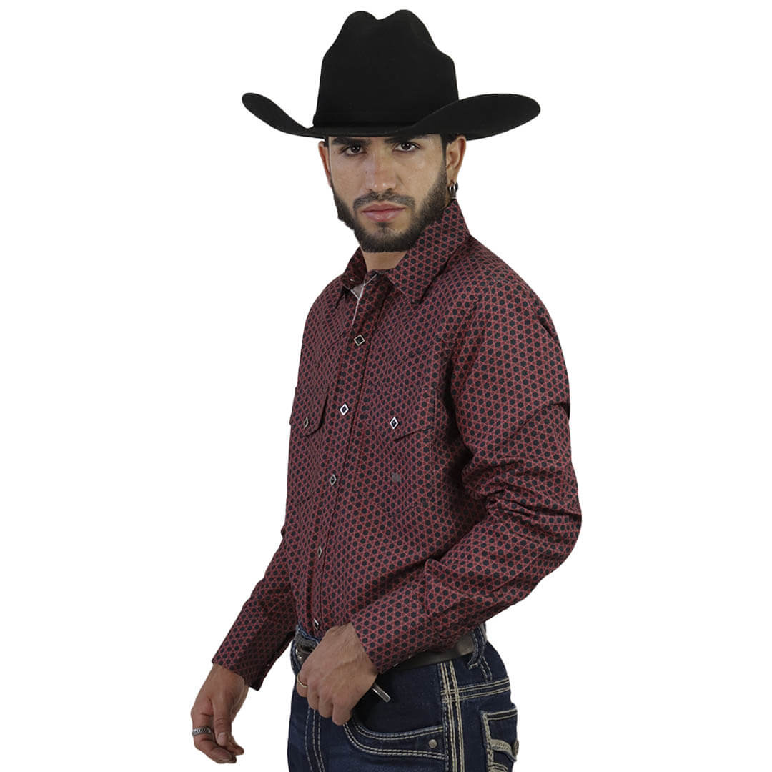 Camisa Estampada Para Caballero WL130