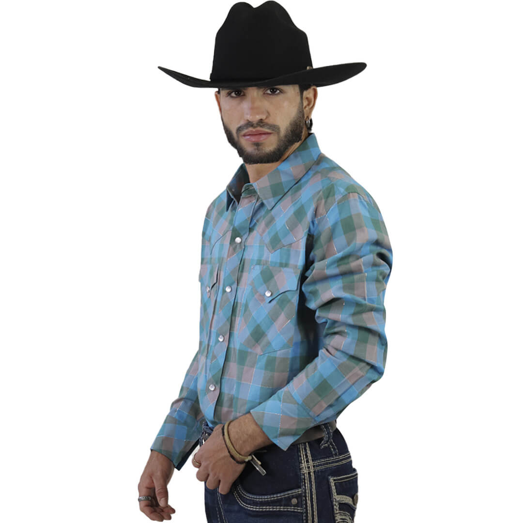 Camisa Estampada Para Caballero WL104