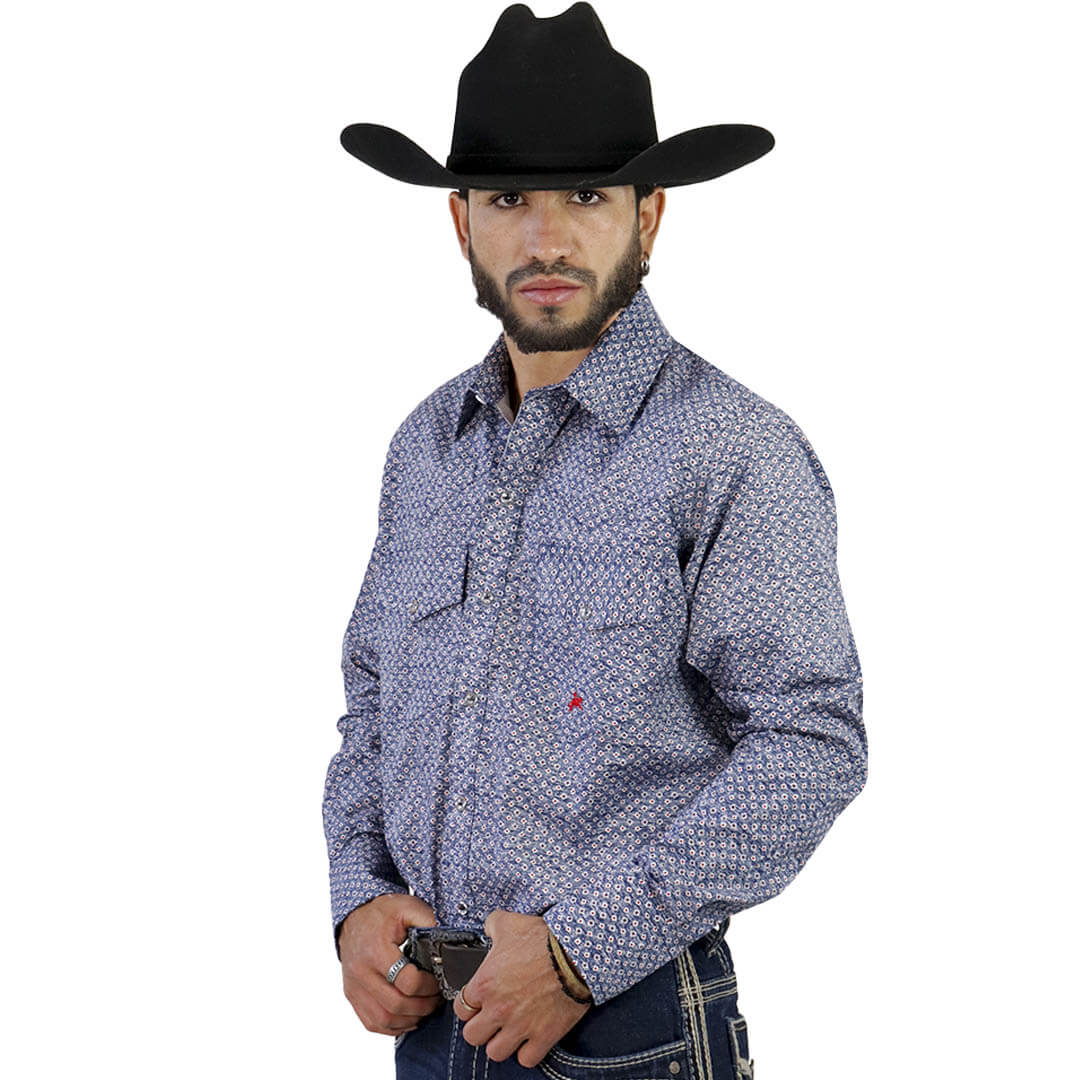 Camisa Estampada Para Caballero WL120