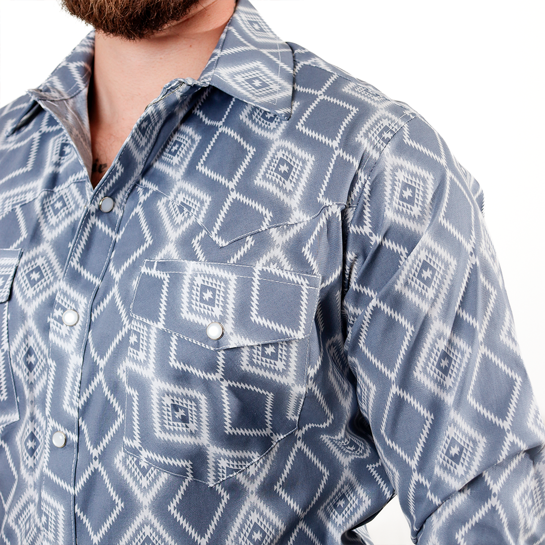 Camisa Estampada para Caballero WRC-8444