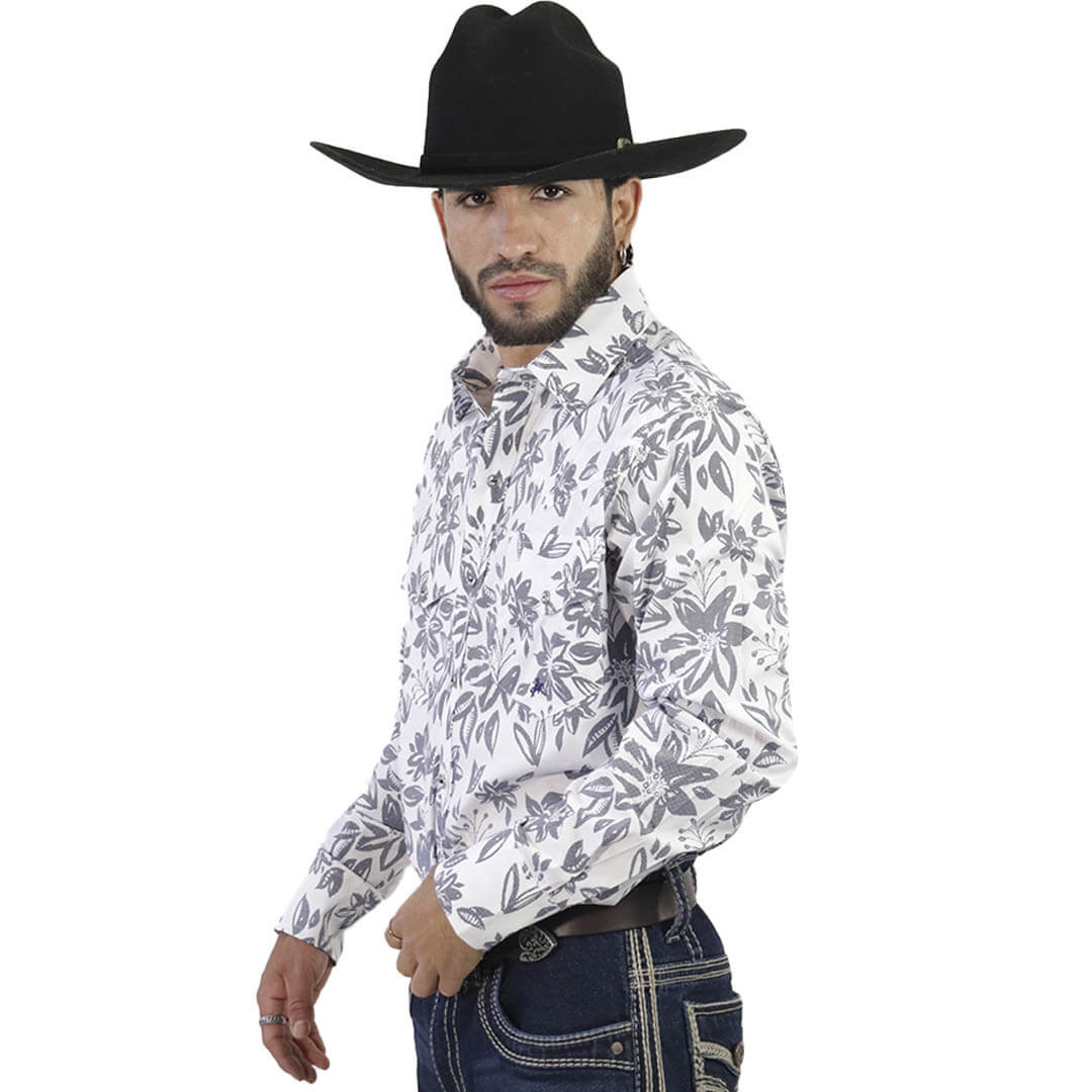 Camisa Estampada Para Caballero WL117