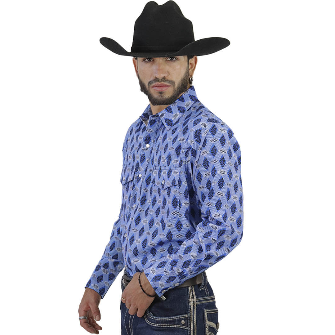 Camisa Estampada Para Caballero WL122