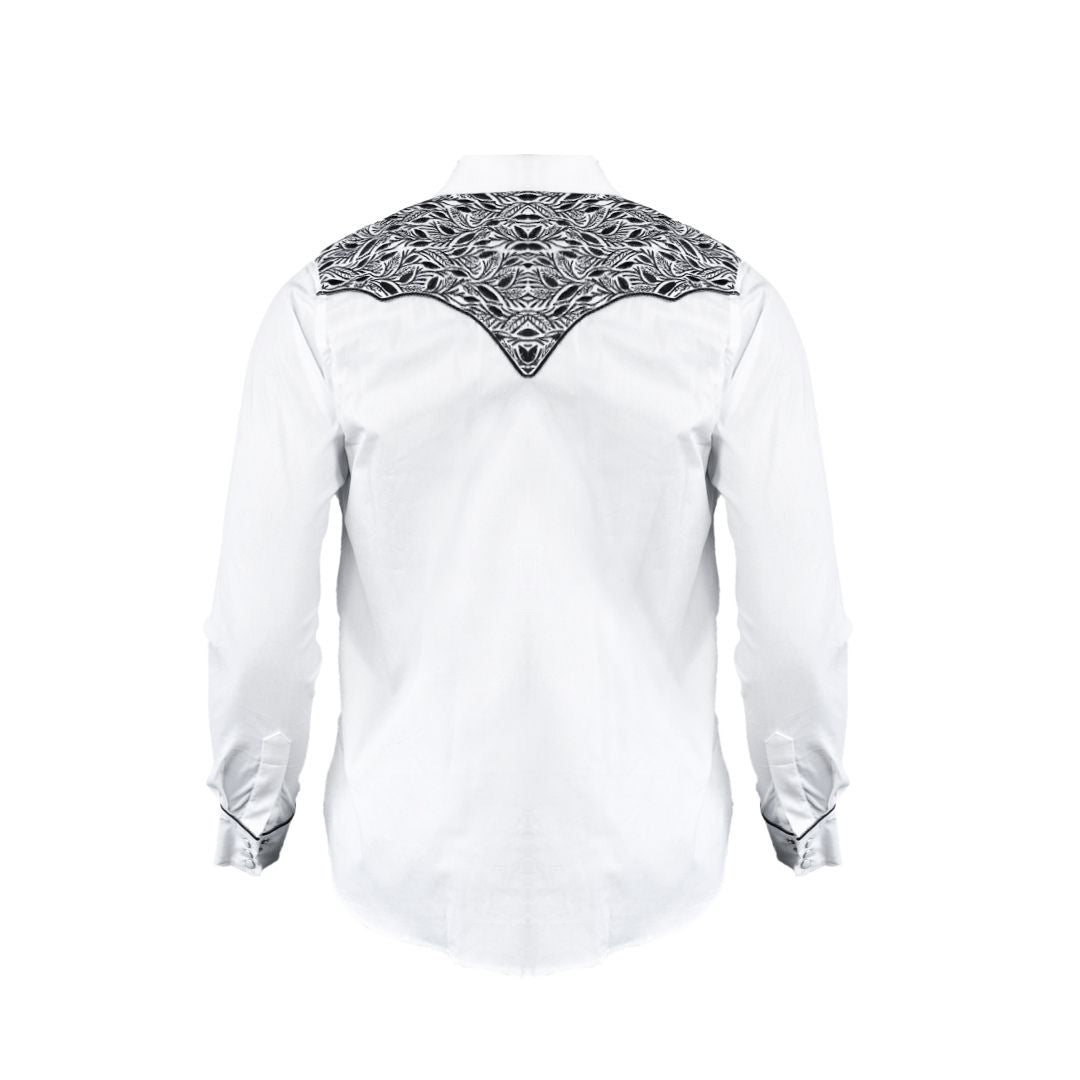 Camisa bordada para caballero WR802