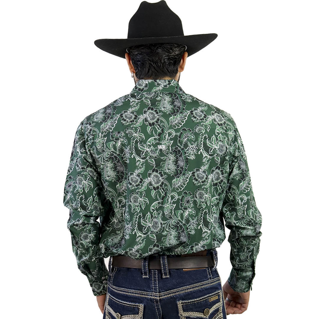 Camisa Estampada Para Caballero WL116