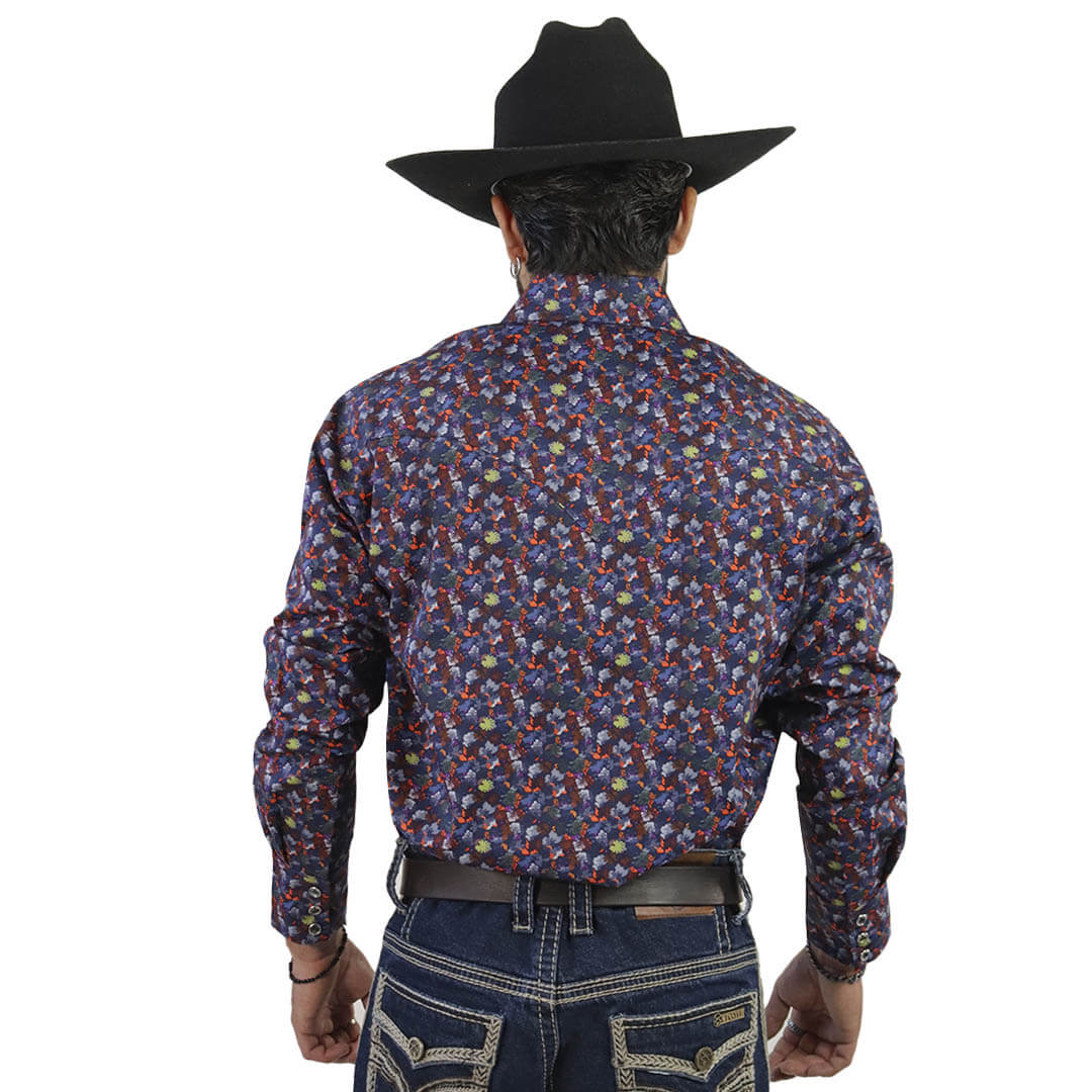 Camisa Estampada Para Caballero WL124