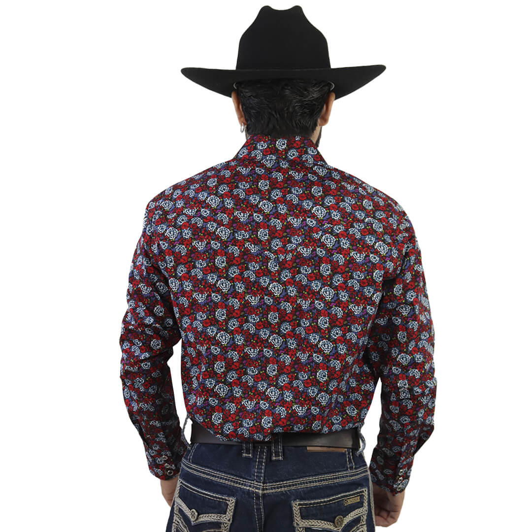 Camisa Estampada Para Caballero WL107