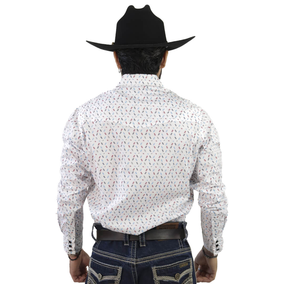 Camisa Estampada Para Caballero WL103