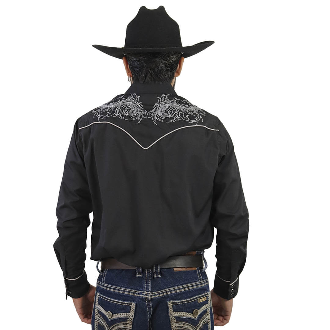 Camisa Bordada Para Caballero WL202