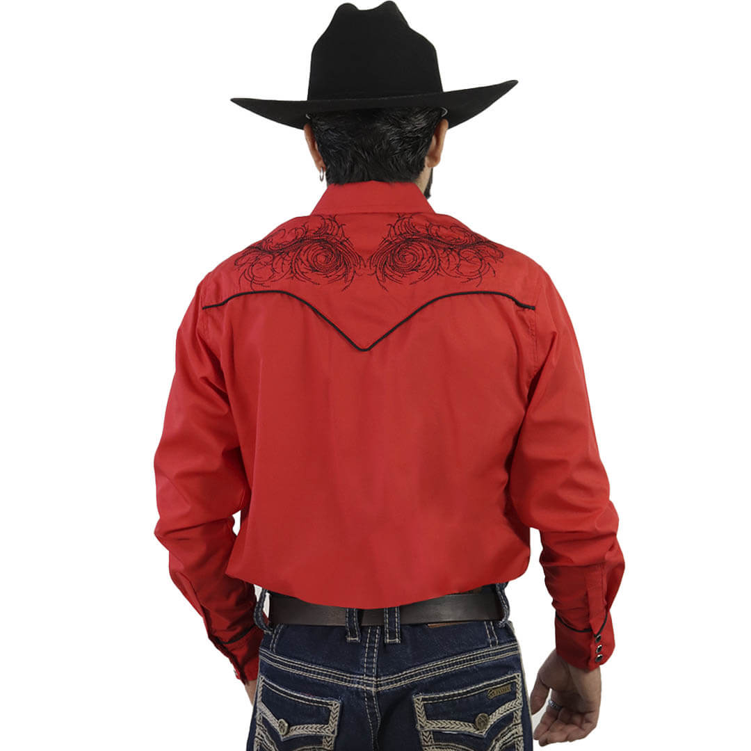 Camisa Bordada Para Caballero WL205