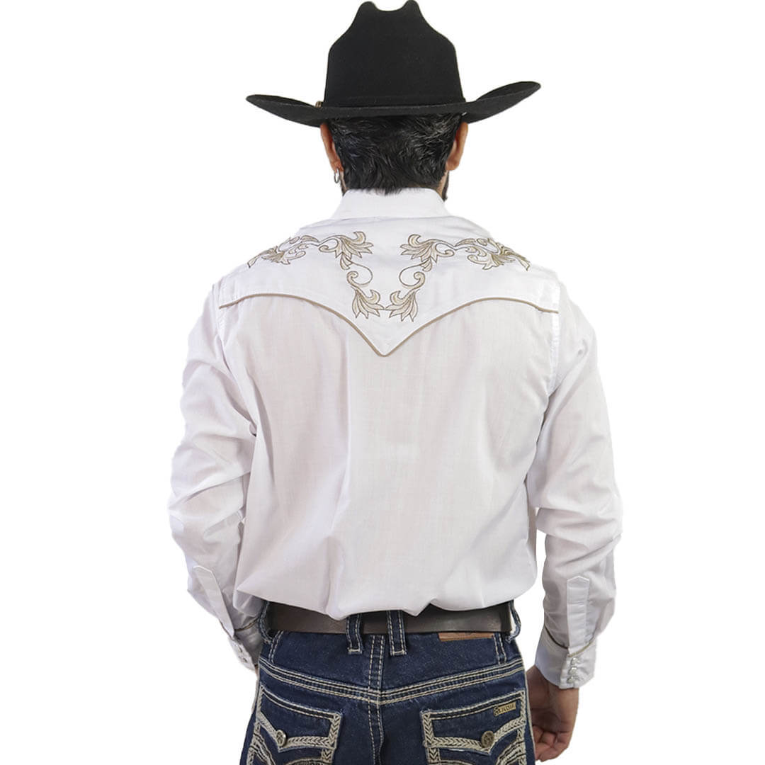 Camisa Bordada Para Caballero WL203
