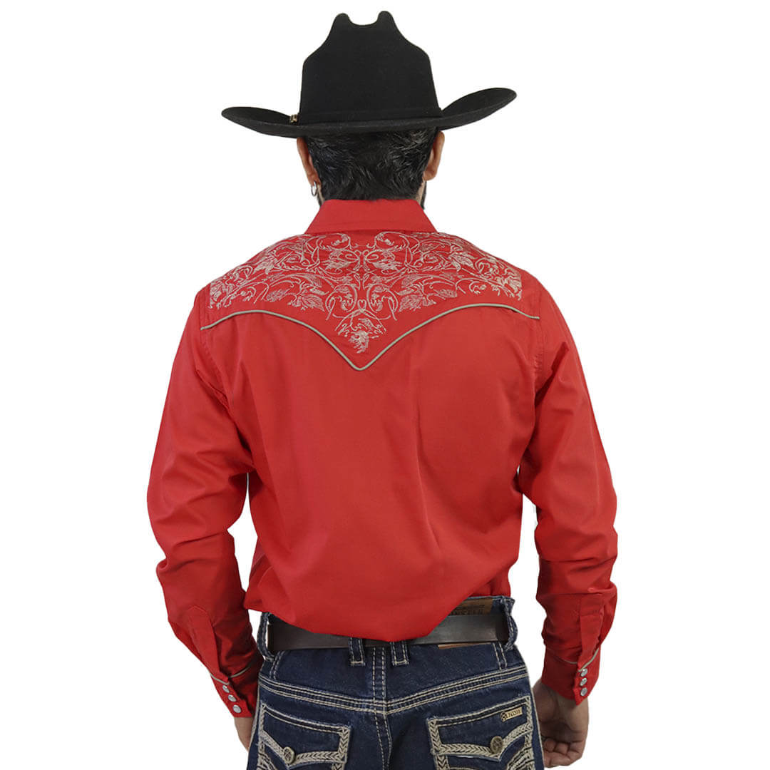 Camisa Bordada Para Caballero WL204