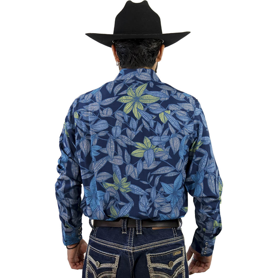 Camisa Estampada Para Caballero WL119