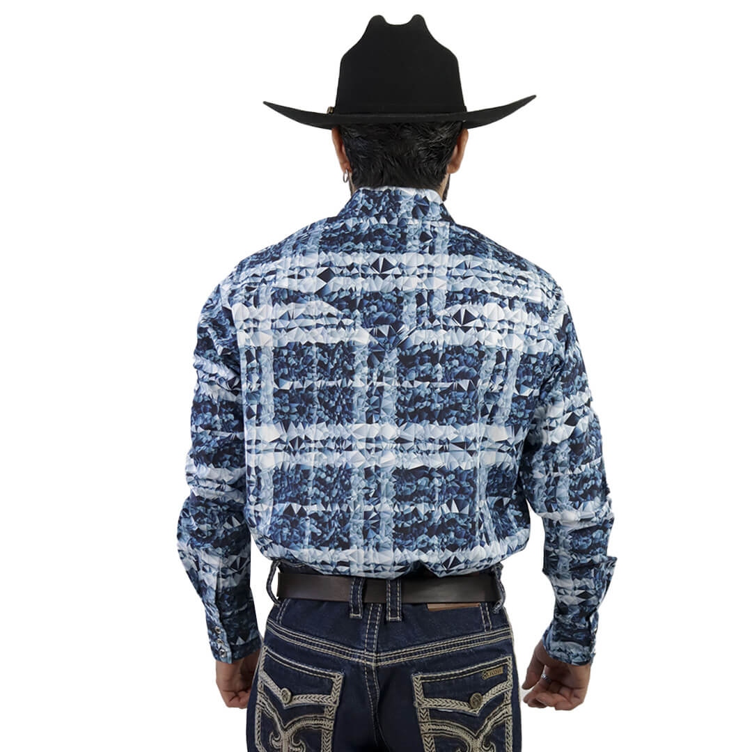 Camisa Estampada Para Caballero WL112