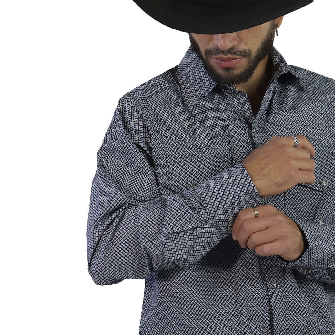 Camisa Estampada Para Caballero WL110