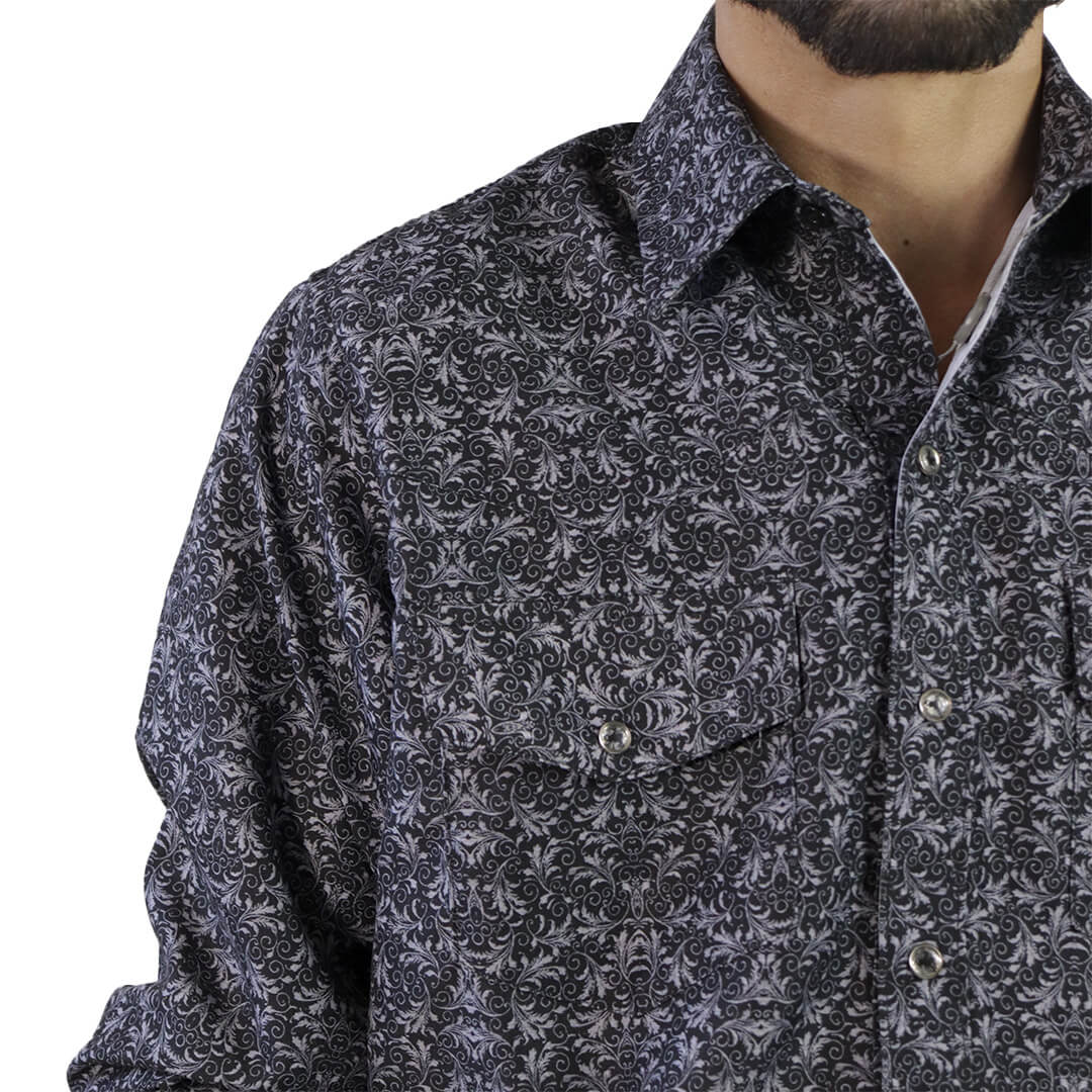 Camisa Estampada Para Caballero WL101