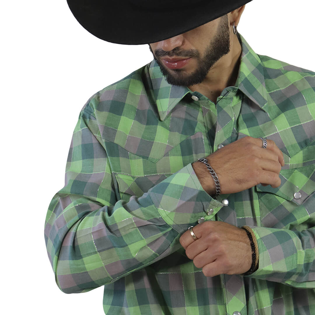 Camisa Estampada Para Caballero WL106