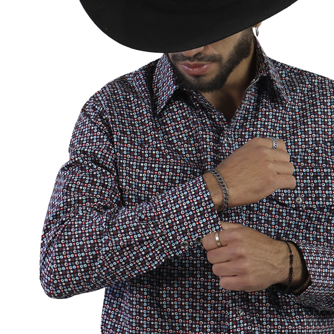 Camisa Estampada Para Caballero WL105
