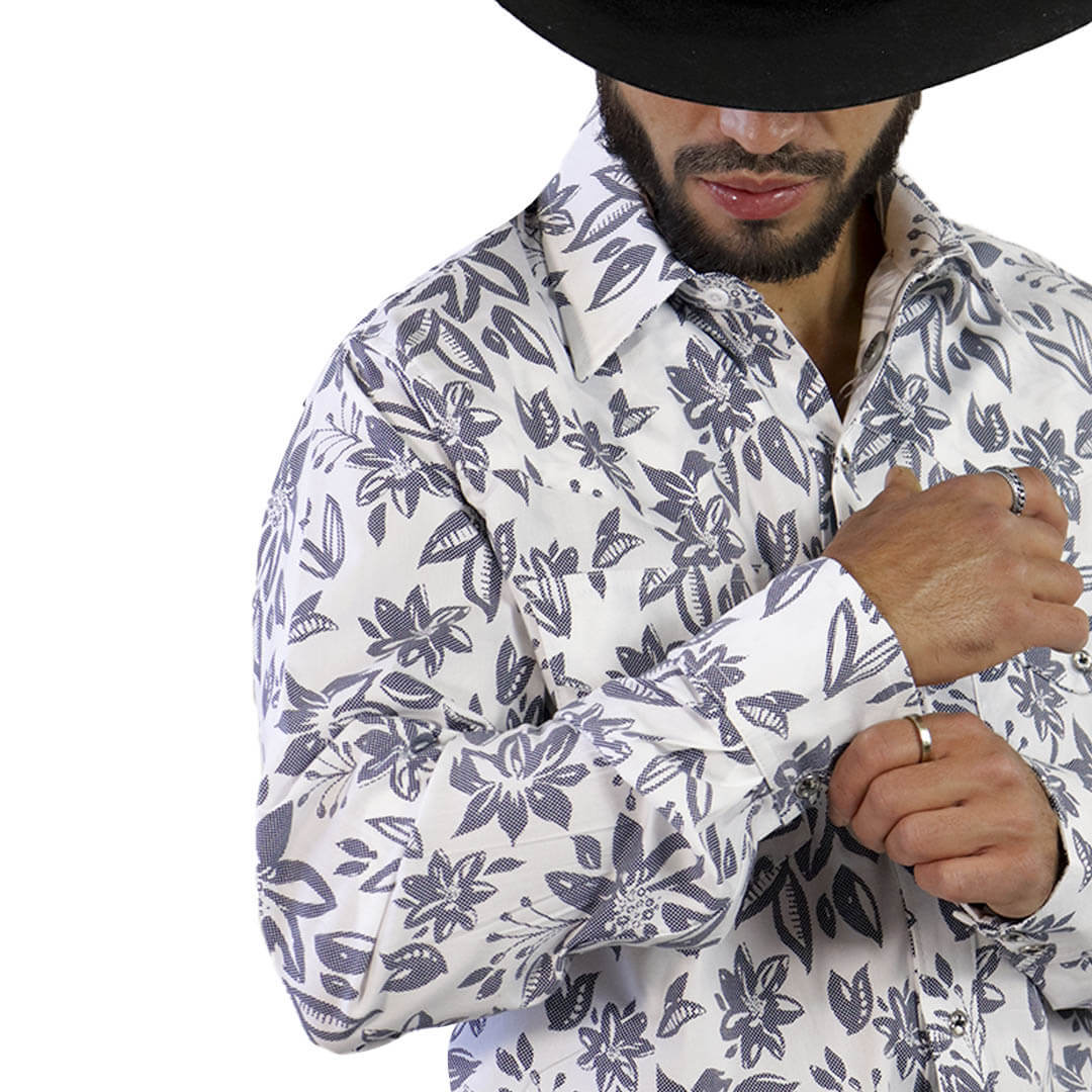 Camisa Estampada Para Caballero WL117