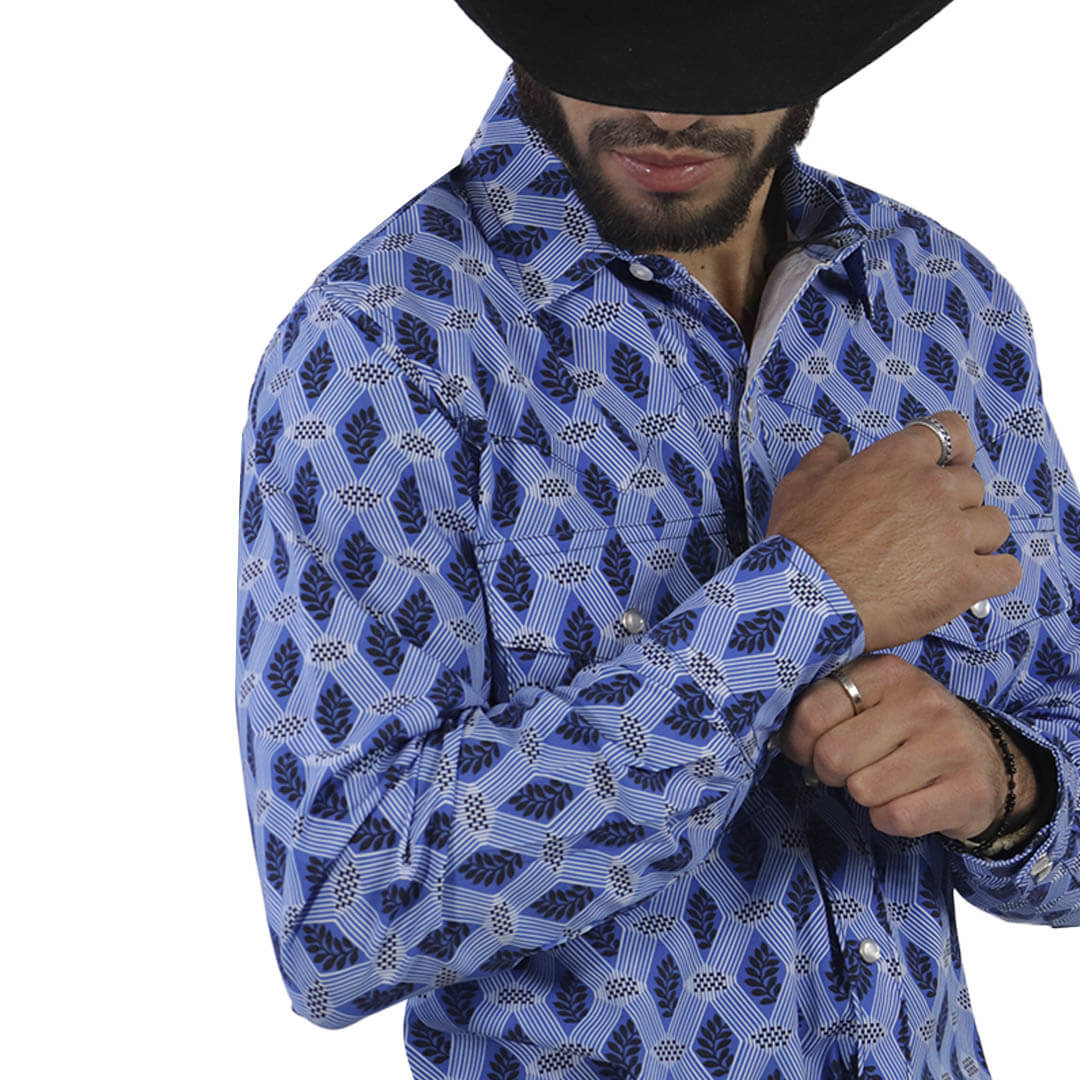 Camisa Estampada Para Caballero WL122
