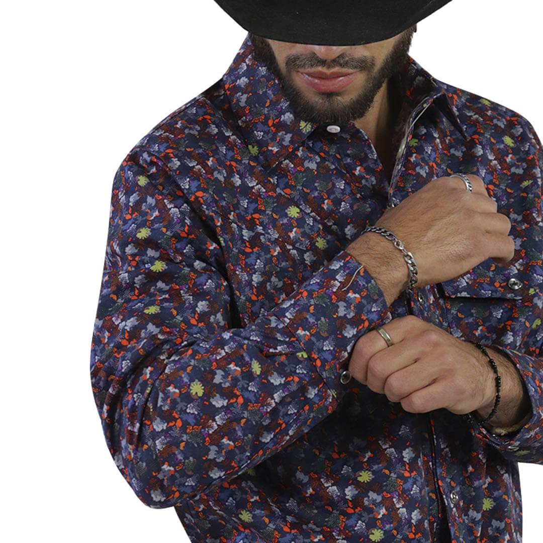 Camisa Estampada Para Caballero WL124