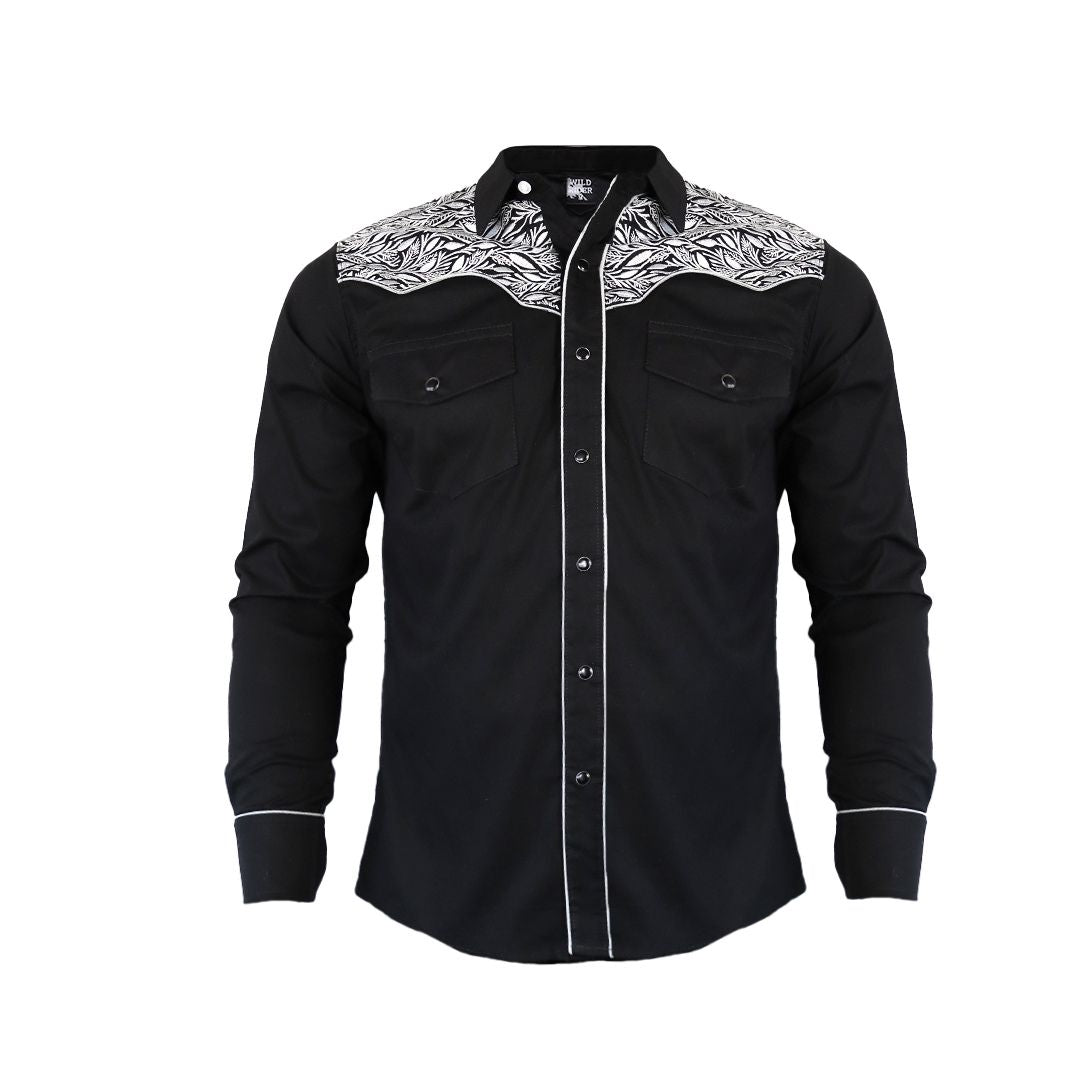 Camisa bordada para caballero WR802