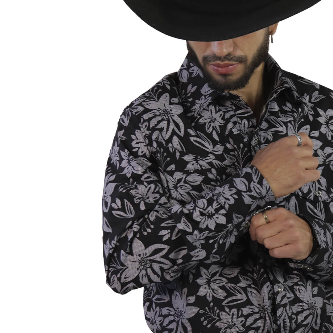 Camisa Estampada Para Caballero WL111