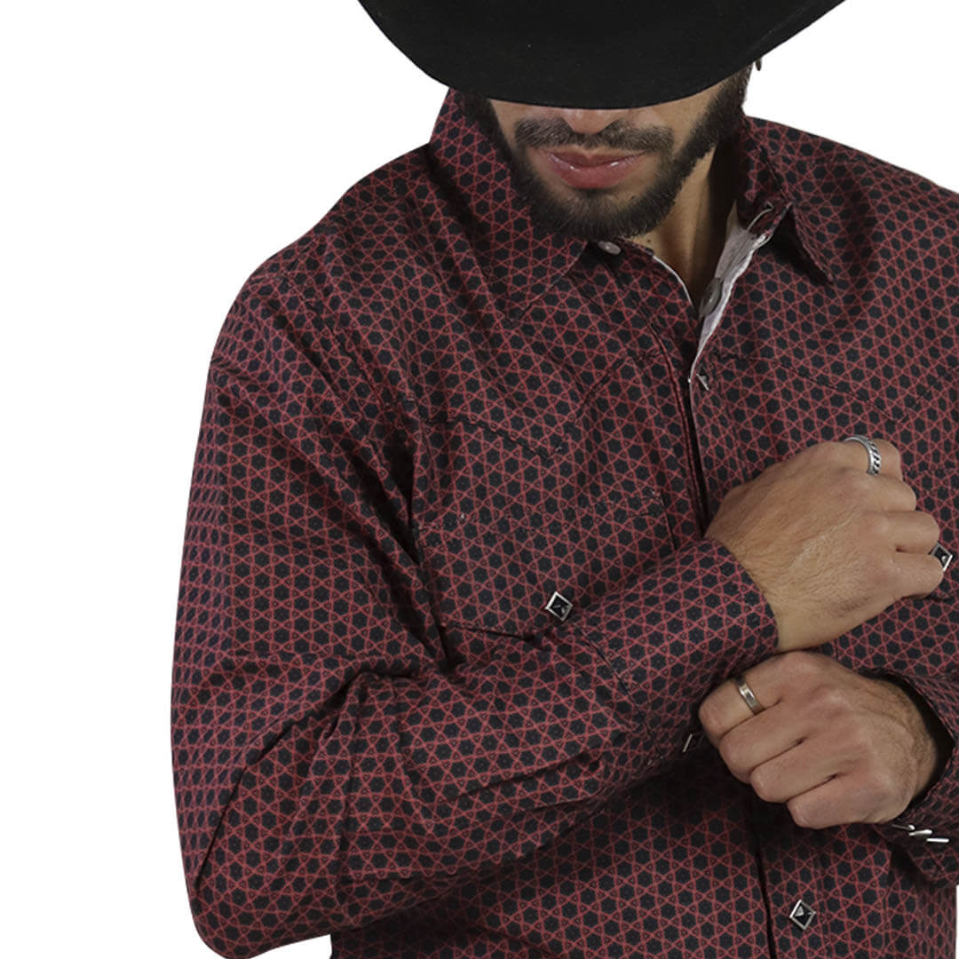 Camisa Estampada Para Caballero WL130