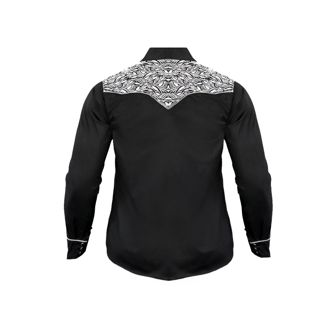 Camisa bordada para caballero WR802