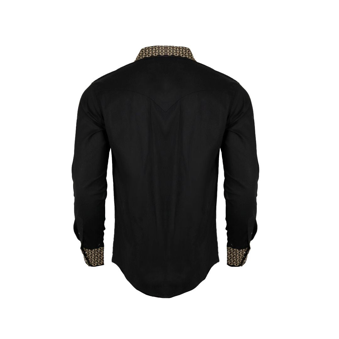 Camisa bordada para caballero WR801