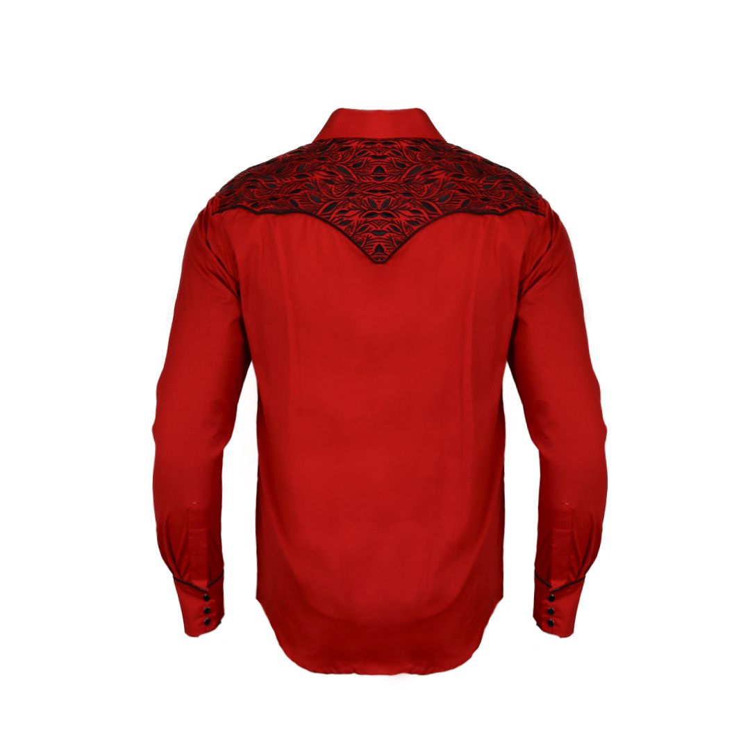 Camisa bordada para caballero WR802