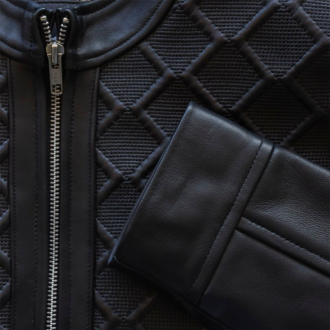 Chamarra de piel para dama WR102