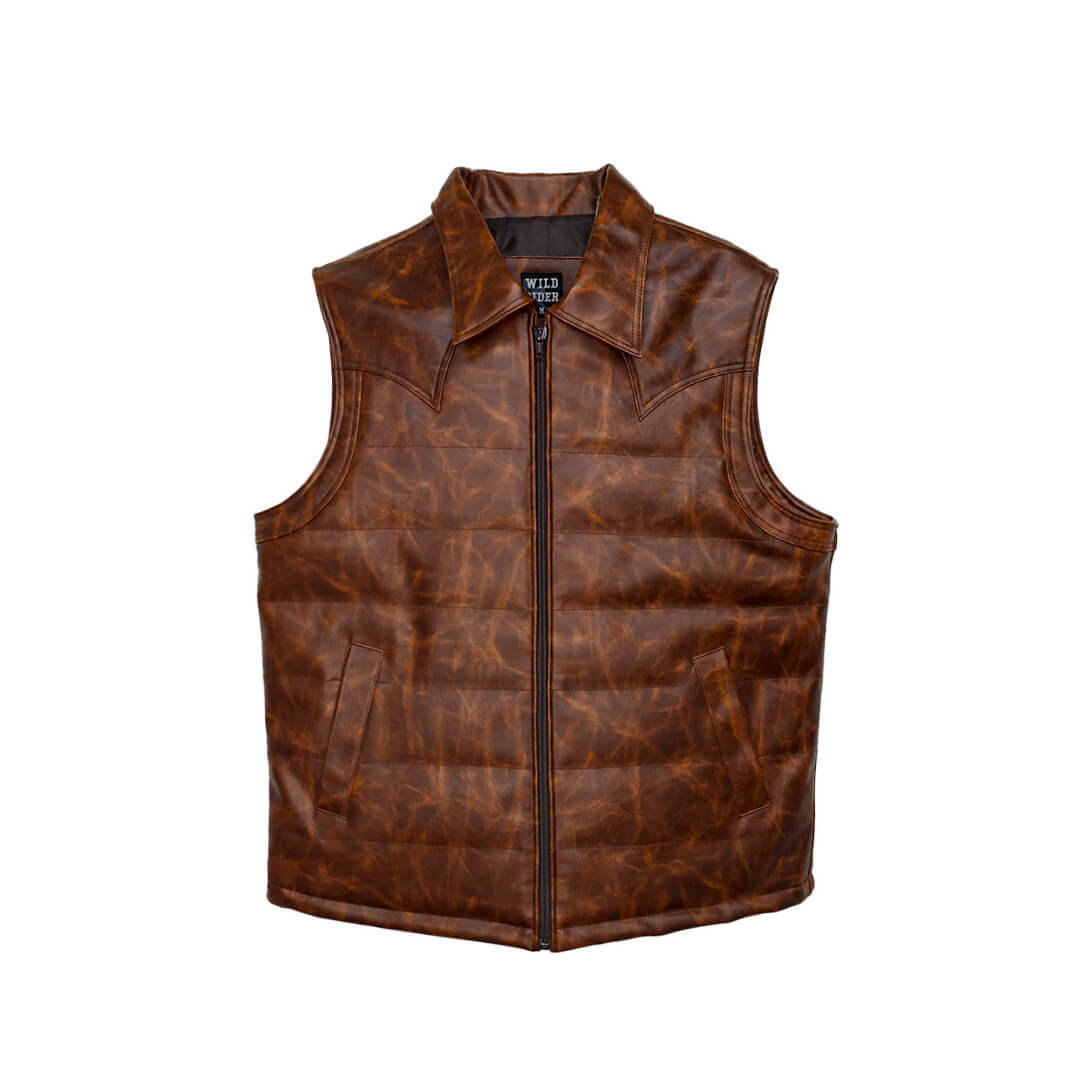 Chaleco de tacto piel para caballero WR614