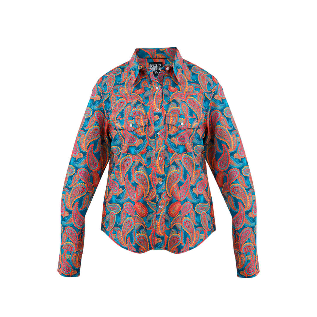 Camisa estampada para dama WR755