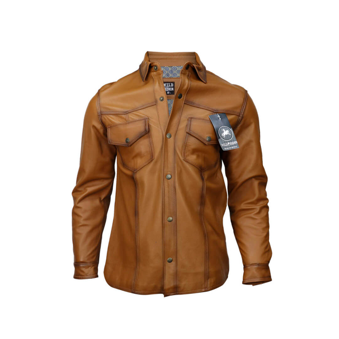 Camisola de piel para caballero WR551
