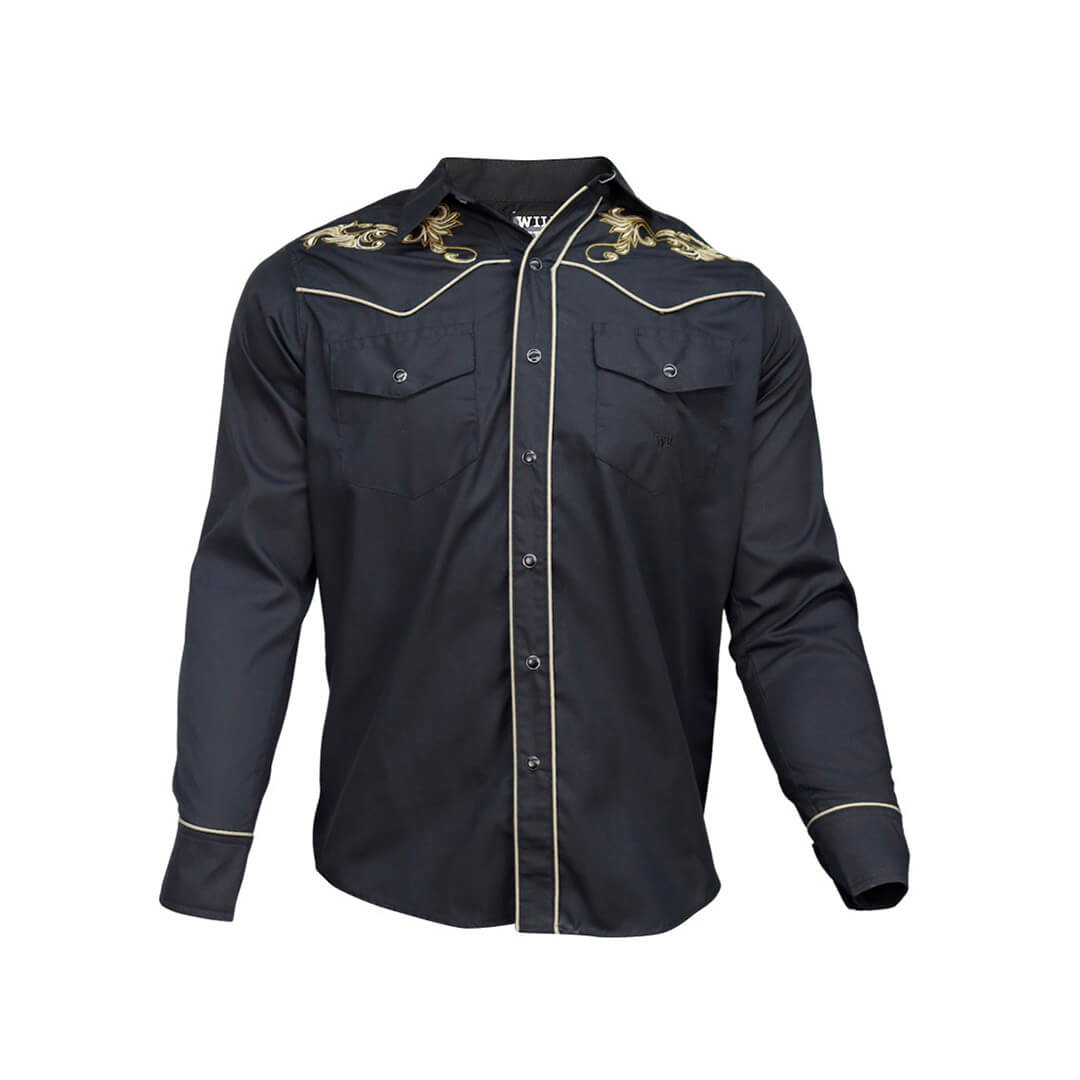 Camisa bordada para caballero WR806