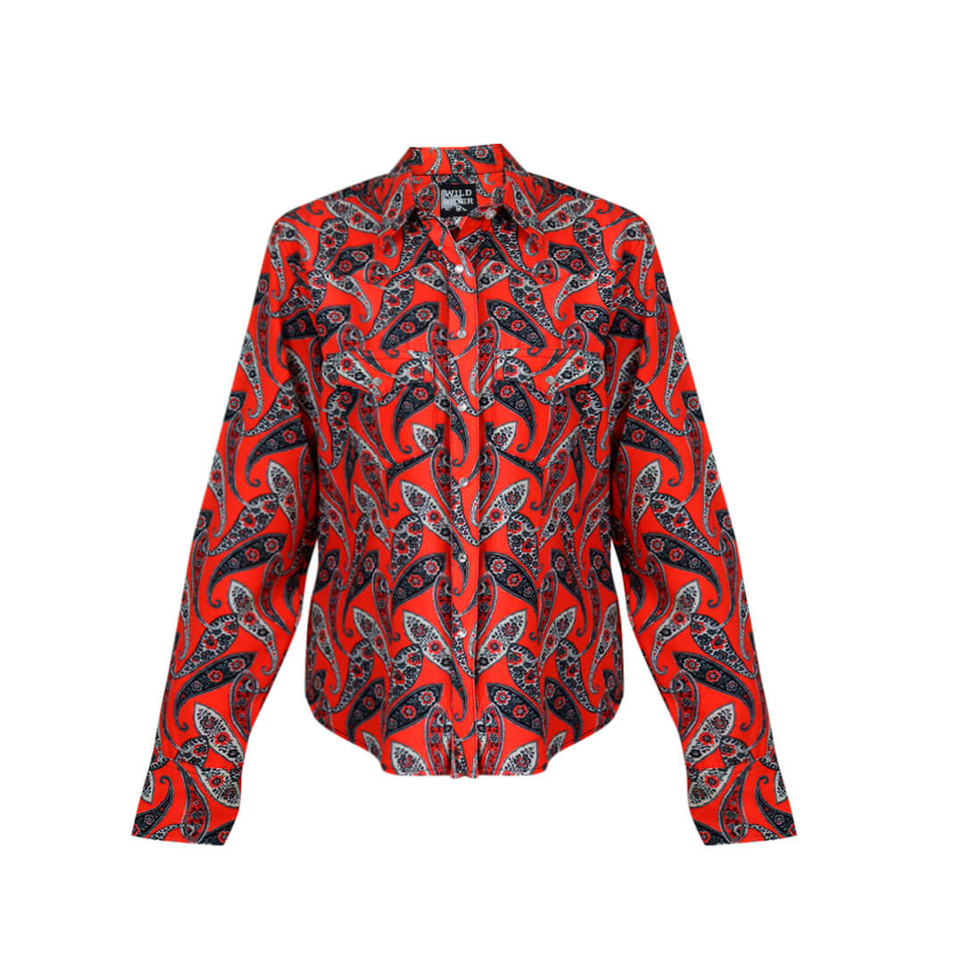 Camisa estampada para dama WR757