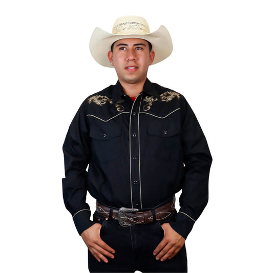 Camisa bordada para caballero WR806