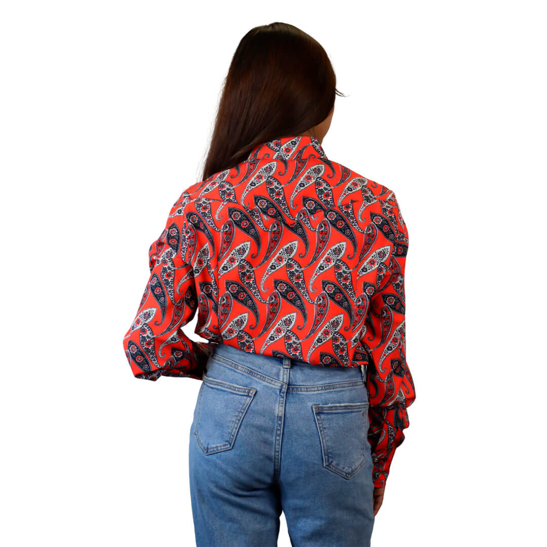 Camisa estampada para dama WR757