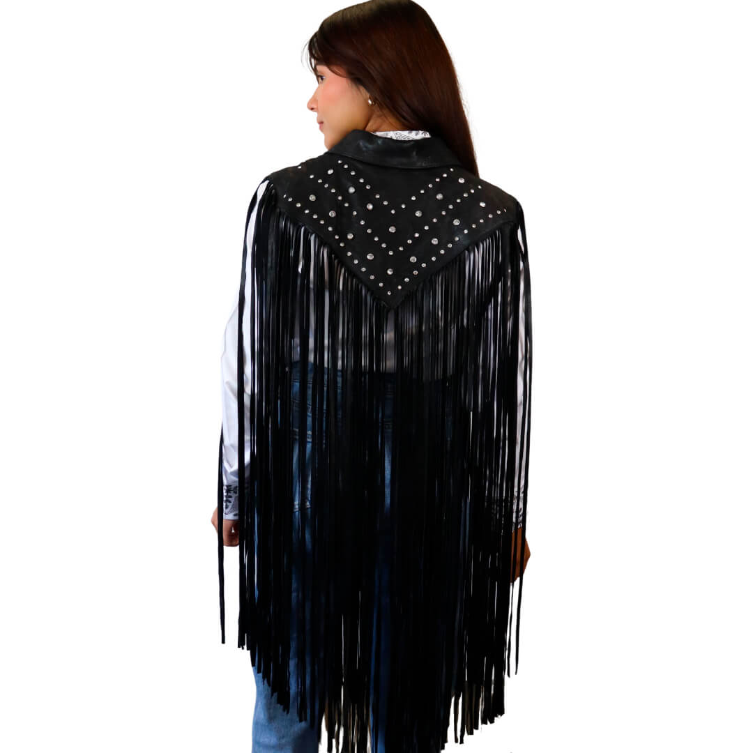 Poncho de piel para Dama WR350