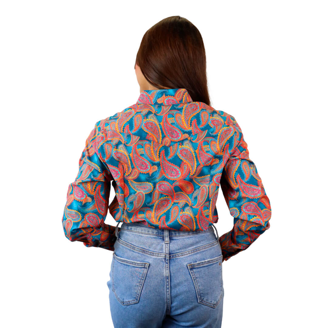 Camisa estampada para dama WR755