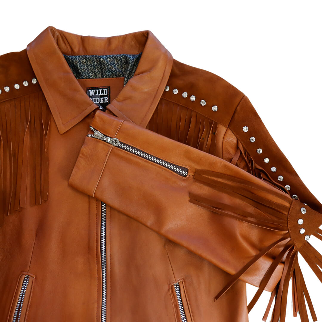 Chamarra de piel para dama WR105